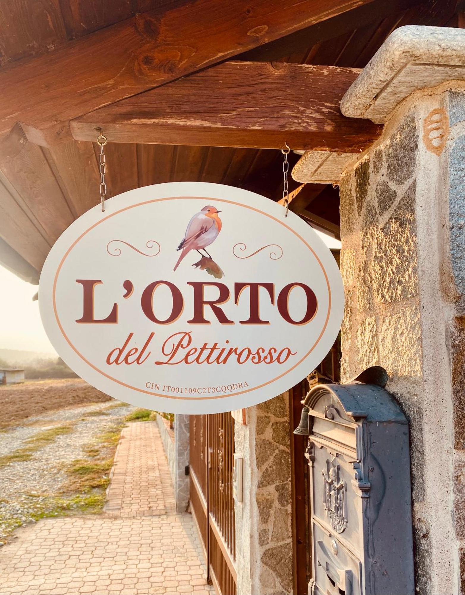 Orto Del Pettirosso Apartamento Front Exterior foto